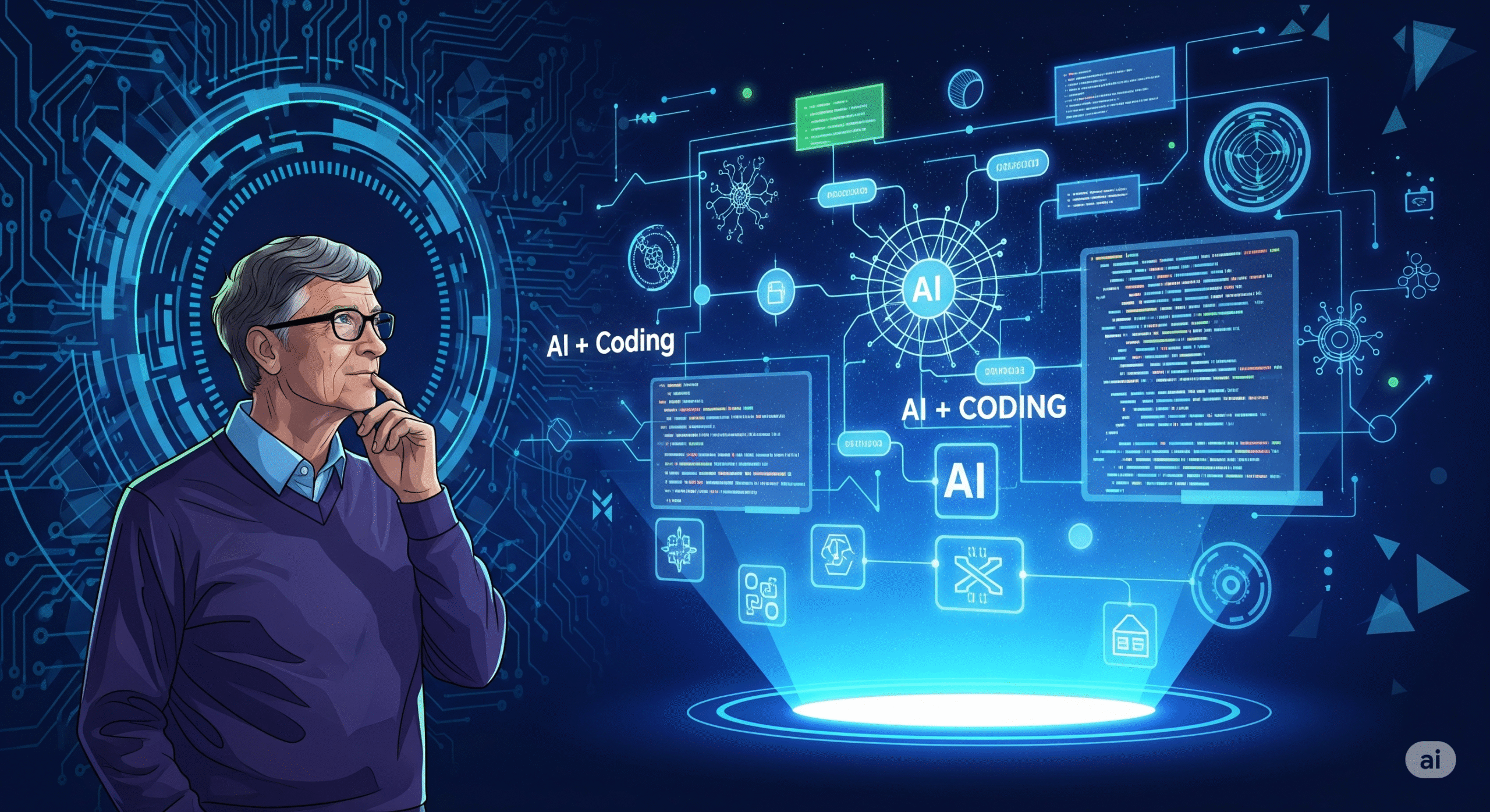 Bill Gates on AI and Coding